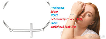 Náhrdelník s krížikom, Náramok s krížikom/bez krížika - 12