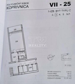 TUreality ponúka peknú garsónku s lodžiou v Projekte... - 12