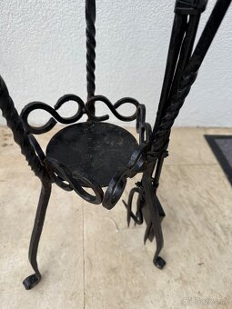 Kované náradie ku krbu - 12