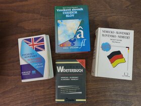 Učebnice angličtiny a nemčiny a slovníky - 12