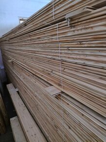 Drevený 3D OBKLAD,ROMBUS DUO 27x148 ČERVENÝ SMREK - 12