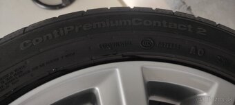 Origo Volkswagen 5x100+gumy Continental 215/45R16 - 12