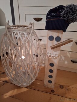 Drevený snehuliak - 12