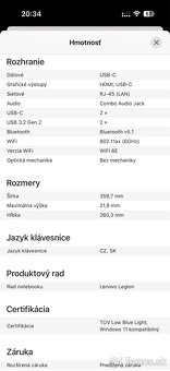 Lenovo Legion Slim5 RTX4050 - 12