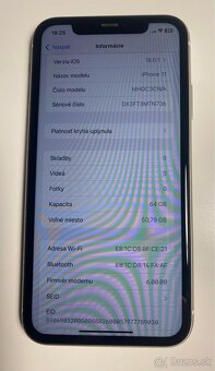 iPhone 11 white, TOP stav - 12