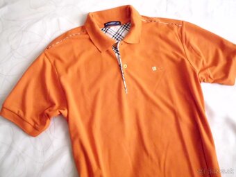 Burberry slim pánske pólo tričko  L-XL - 12