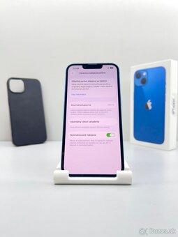 iPhone 13 BLUE 256GB TOP STAV NOVÁ BATÉRIA 100% - 12