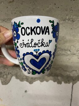 šálocky maľované - 12
