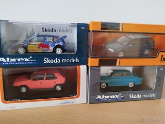 Predám modely škoda 1:43. cena za kus. - 12
