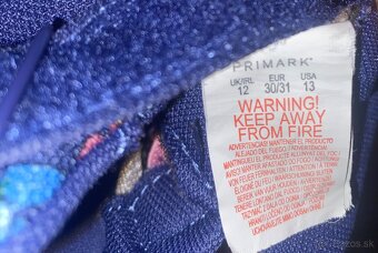 Primark Stitch lahke tenisky velkost 30/31 (20 cm) - 12