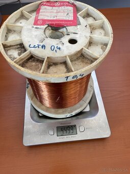 Medený drôt – rôzne priemery (0,12 až 1,8 mm) - 12