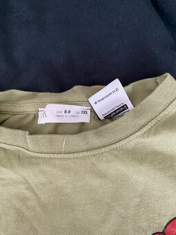 Chlapčenské tričká  v. 134 - 12