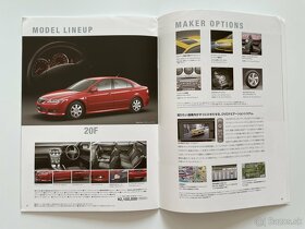 Mazda 6 ATENZA - japonský prospekt 33 stran - 12