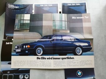 BMW E32 - extrémně vzácná kazeta k premiéře 7e - 12