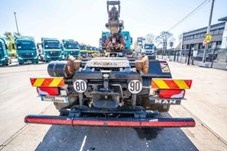 9908 MAN TGS 35.510 BL - 8x4 – Hákový nosič kontejnerů + HR- - 12