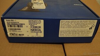2x Nokia E52 Kompletní balení - 12
