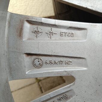 5x100 R17 205/50R17 letná sada - 12