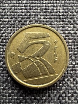 Španielsko - Ptas 50 (1997) + Ptas 25 (1998) + Ptas 5 : 3 ks - 12