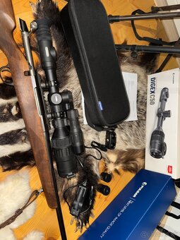 Termovízia Hikmicro + puškohlad Pulsar + 3 fotopasce - 12