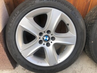 ALU disky original BMW X5 19" 9Jx19 5X120 s pneu 255/50 R19 - 12