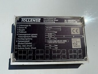 9799 MB Antos 2533 L - 6x2 - Sací vůz 15 m3 TOLLONSE – EURO - 12