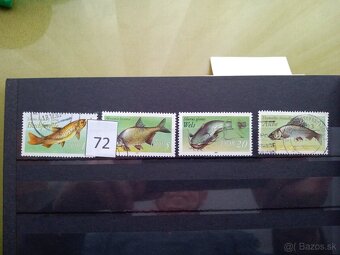 Poštové známky č.500 - FAUNA, flóra a rôzne IV.-20 sérií - 12