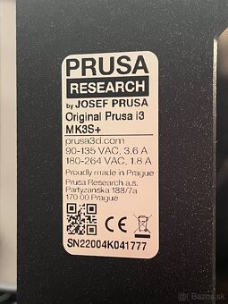 3D tlačiareň Original Prusa MK3S+ - 12