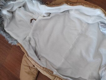 Zimná kombinéza hnedá v.86 - 12