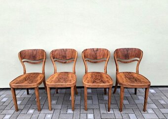 Luxusní prvorepublikové židle THONET - ART Deco - 12