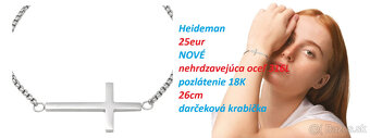 Náhrdelník s krížikom, Náramok s krížikom/bez krížika - 12