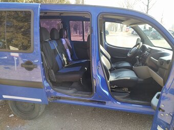 Fiat doblo 1,4 benzín 57kw, 5 miestne - 12