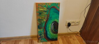 Ručné maľované obrazy na plátne - 12