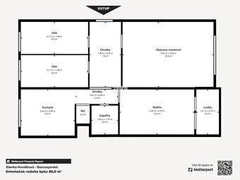 KVP - Starozagorska.ZARIADENÝ veľmi pekný 4 izb.byt, 83 m², - 12