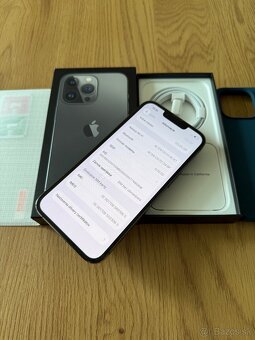 iPhone 13 Pro 128 gb Graphite - komplet príslušenstvo,zaruka - 12