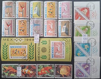 Postove znamky Mix 9 (64poloziek) - 12