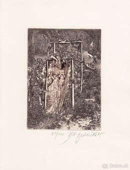 predam grafiky exlibris Karol Ondreička II. - 12