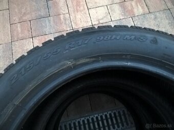 ZIMNÉ 215/55 R17 CONTINENTAL 2021 a PIRELLI 2022  OD 15€/kus - 12