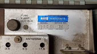 PRÍJÍMAČ HEATHKIT SB-310 + SB-600 》VYROBENÉ V USA - 12