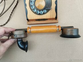 Starý telefon TESLA typ CS20, rok 1980  (20xfoto) - 12