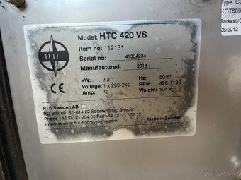 Planetarna bruska na beton HTC 420 VS Hladicka lesticka - 12