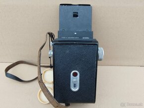 Starý fotoaparat FLEXARET s krytkou a pouzdrem - 12