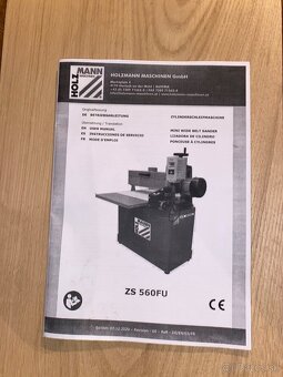 Širokopásová brúska HOLZMANN ZS560FU - 12