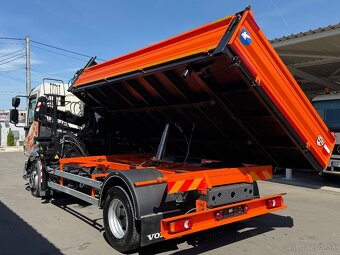VOLVO FL280 SKLÁPAČ TROJSTRANNÝ HYDRAULICKÁ RUKA HIAB - 12