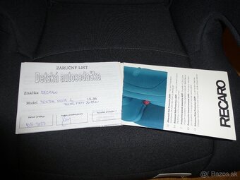 Autosedačka RECARO - 12