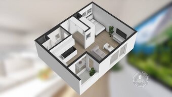 AXIS REAL | 1-izb. úplne nový byt, LODŽIA, parking, M. Bučič - 12