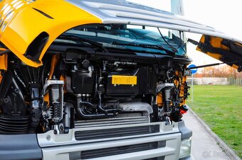 SCANIA P380 6X4 SKLÁPAČ / VYKLÁPAČ + HYDRAULICKÁ RUKA EURO4 - 12
