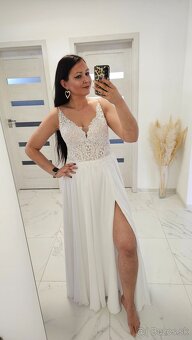 Znacka Melory model Melisa svadobne saty - 12