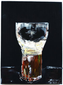 Maľby s tematikou drinkov, piva a kávy - 12