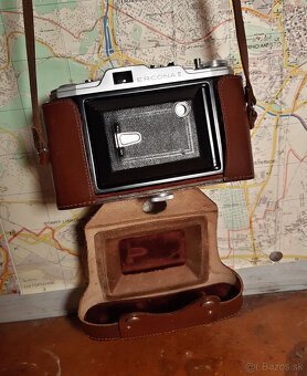 měchový fotoaparát Ercona II, Carl Zeiss Tessar, TOP stav - 12