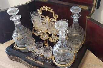 Likérnik Boulle Napoleon III Cave a liqueur - 12